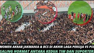 RESPECT!! MOMEN BCS NYANYI ANTHEM 'SAMPAI KAU BISA' USAI PSS DIKALAHKAN PERSIJA DI STADION JIS