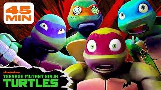 45 MINUTES of Ninja Turtle Knock-Outs!  | Teenage Mutant Ninja Turtles