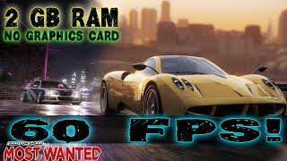 Need for Speed  (2012) Lag Fix on low end pc/ 2gb ram & no graphics card pc
