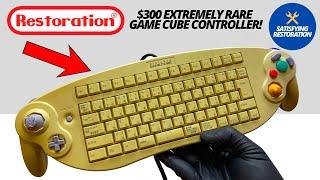 Gamecube Keyboard Restoration - Yellowed Plastic Retrobright