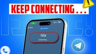 How to Fix Connecting Calls in Telegram on iPhone | Telegram Call Connecting Problem