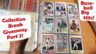 Huge Baseball Collection Break Giveaway! Thank You to All Subscribers!