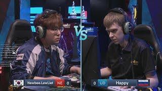 LawLiet (NE) vs Happy (UD) RO 8 B WarCraft Gold League Summer 2019 (Miker) MUST SEE
