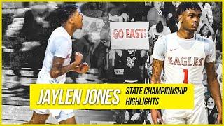 Jaylen Jones STATE CHAMPIONSHIP MVP Highlights vs. Milan ***DOES IT ALL***