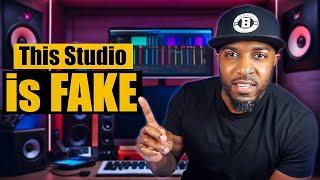 How To Create a Fake YouTube Studio Background Using Free AI Tool