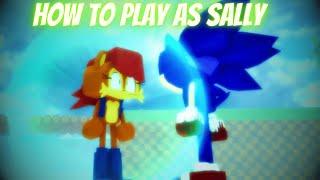 How To Play As Sally | [BETA] Sonic.EXE: The Disaster