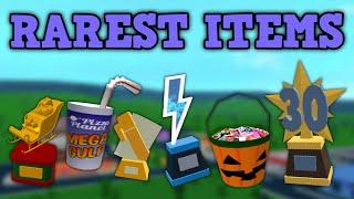 Top 15 RAREST Items In Bloxburg!