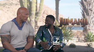 Dwayne Johnson and Kevin Hart Talk Jumanji The Next Level