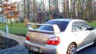 05 Subaru WRX STi Catless JDM STi Genome Exhaust