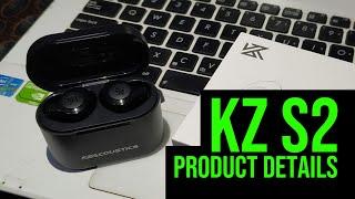 TWS Knowledge Zenith KZ S2 DETAILS