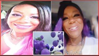 #LAMH Keke Jabbar Honored With Beautiful Purple Balloon Release By Her Family