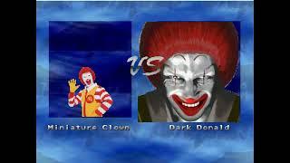 WINMUGEN "Battle 4vs4 #160" Team Miniature Clown vs Team Dark Donald