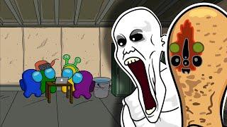 AMONG US vs. SCP-173 vs. SCP-096 || kiwis ANIMATION