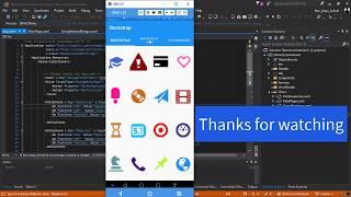 Font Awesome ,Bootstrap and Material Font Icons For Xamarin.Forms