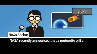 Meteor 60 second: Meteor explosion ending