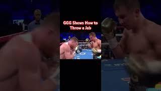 GGG Shows How to Throw a Jab #boxing #jab #boxingtraining #boxingnews #mma #fighting #boxinglife