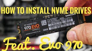 How to install NVMe M.2 SSDs (featuring Samsung 970 EVO)