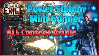 MINI GUNNER Power Siphon Trickster is INSANE🪄Endgame Update Build Guide | Path of Exile 3.25