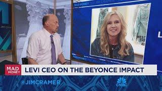 Levi Strauss CEO Michelle Gass goes one-on-one with Jim Cramer