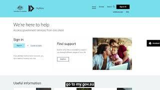 How to create a myGov account