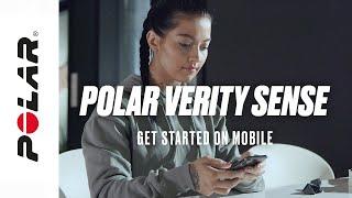 Polar Verity Sense | Get started on mobile