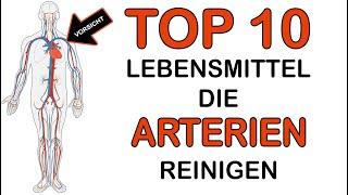 TOP 10 Lebensmittel die Arterienablagerungen umkehren und Herzinfarkte vorbeugen