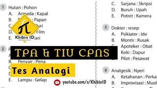 Tes analogi #1 | TPA TIU CPNS