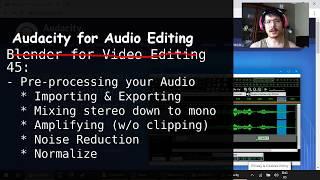 Pre-processing your Audio using Audacity (45)