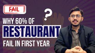 Why 60% of Restaurant Fail in first year | Restaurant Failure Cause | How to grow restaurant online