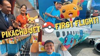 FIRST FLIGHT POKEMON FLIGHT GARUDA INDONESIA PIKACHU JET GA-1