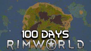I Survived 100 Days on a Deserted Island in Rimworld