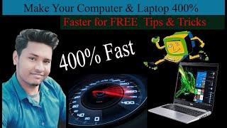 Make Your Computer & Laptop 400% Faster for FREE  Tips & Tricks