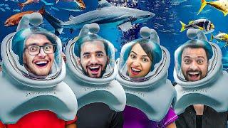 24 HOURS in SEA WORLD in ABU DHABI