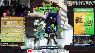 yoo wsg chat Playing Brawlhalla R.E.P.O & G Mod CAN WE HIT 530!  kj gang on top️ follow rn!!!!