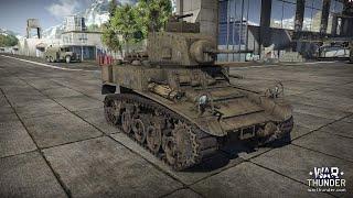 War Thunder. Лучший реплей на M3 Stuart #1