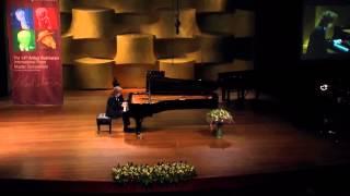 Nikolay Khozyainov at the 1st stage of the Rubinstein 2014 competition