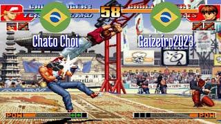 FT5 @kof97: Chato Choi (BR) vs Gaizeiro2023 (BR) [King of Fighters 97 Fightcade] Dec 23