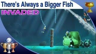 Rayman Legends - There's Always a Bigger Fish - INVADED (Gold Cup) 20,000 Lums Under The Sea [PS4]