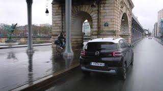 Drive with Thierry Koskas (Citroën Brand CEO) and the all-new Citroën ë-C3 in Paris