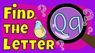 Alphabet Games | Find the Letter Q