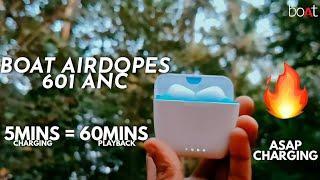 Boat Airdopes 601 ANC Unboxing & Review (Malayalam) | Swipe Gesture  | ASAP Charging ️