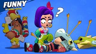 BRAWL STARS FUNNY POSE  Bo, Lola, Draco , What Happend ?