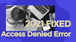 How to Fix Access Denied Error | 2 Ways to Fix Hard Drive Not Accessible