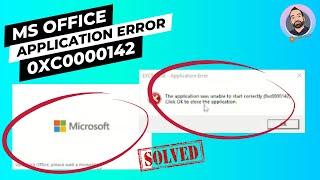 How to Microsoft Office Application Error 0xc0000142