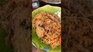 Unlimited Biryani in Chennai - T Nagar - Street Food Chennai | Tamil Food | Idris Explores #Shorts