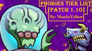 Phobies Tier List [Patch 1.10], by ManInYellow