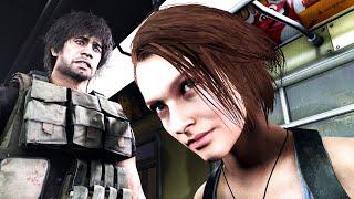 Resident Evil 3 Animation - Jill Pulls All-Time Boss Move On Carlos' Captain Mikhail