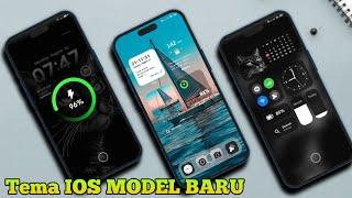MODEL IOS TERBARU  3 Rekomendasi Tema Xiaomi HyperOs Terbaru mirip iPhone