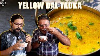 Easy Yellow Dal Tadka Recipe (Indian Lentil Stew) - MUST TRY!