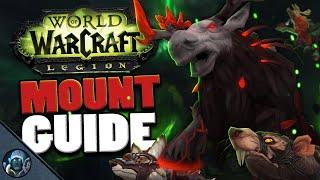 The Rarest Mounts in World of Warcraft: Legion - (And how to get them!)